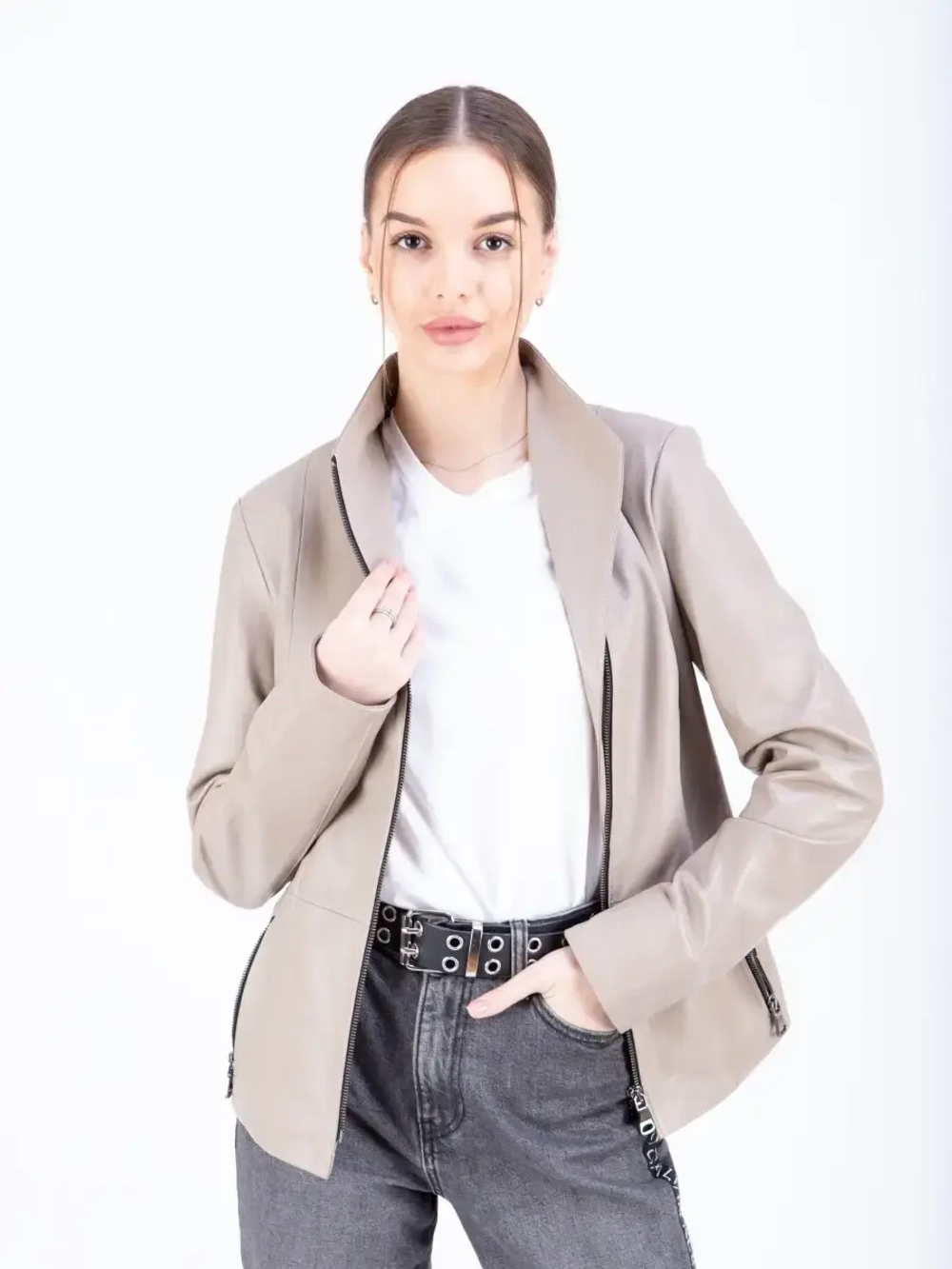 Куртка из натуральной кожи