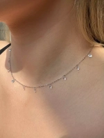 Украшение колье на шею женское бижутерия