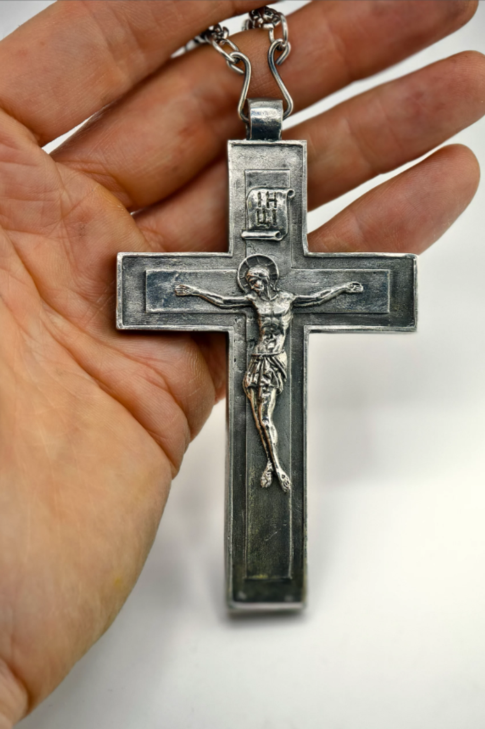 Крест иерейский “Павловский” с распятием XXI век (пьютер)