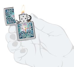 Зажигалка Zippo Lotus Flower (48592) 5