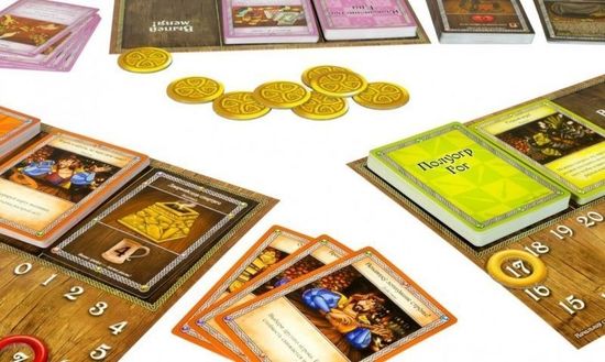 Настольная игра Таверна Красный дракон Дварф, бард и медовуха