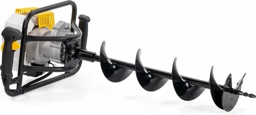 Бензобур CHAMPION AG243 со шнеком