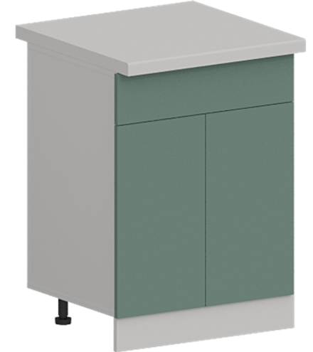 Кухня Модуль ШН1Я 800 Вотан / Матовая мята