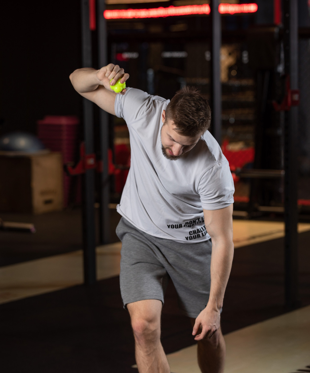 Мяч реакционный RB-301, силикагель, ярко-зеленый