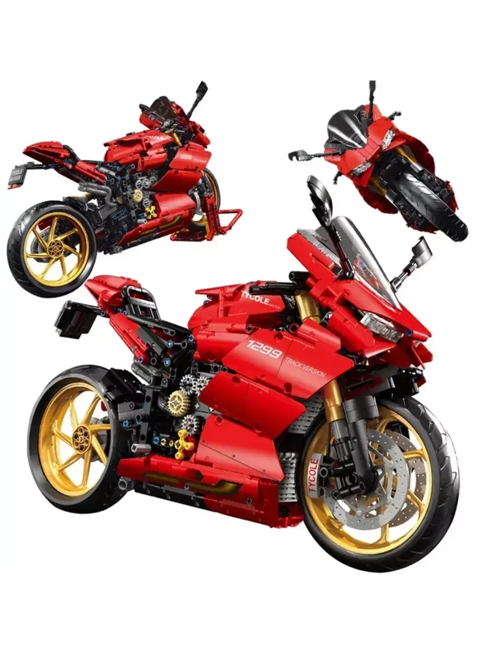 Конструктор Мотоцикл Ducati 1299 Panigale 1809 деталей