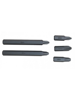 Бита крестообразная PH.4х80мм, 5/16''(20шт/уп) RockForce##Rock FORCE RF-151804