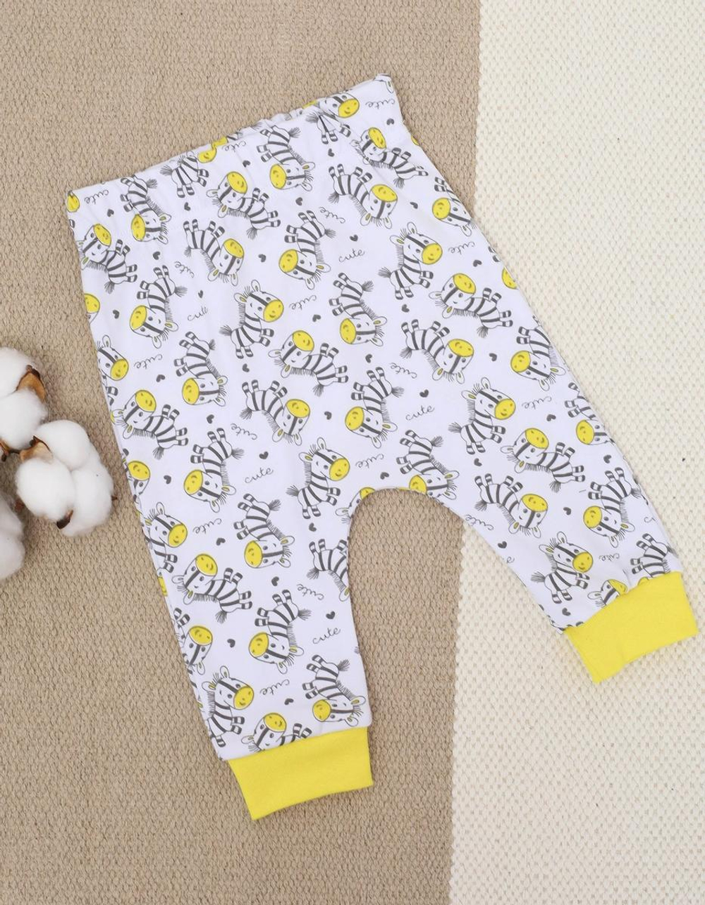 Штанишки "Пузатик-9" Ш-14/9, р.86, белый (Ивашка)