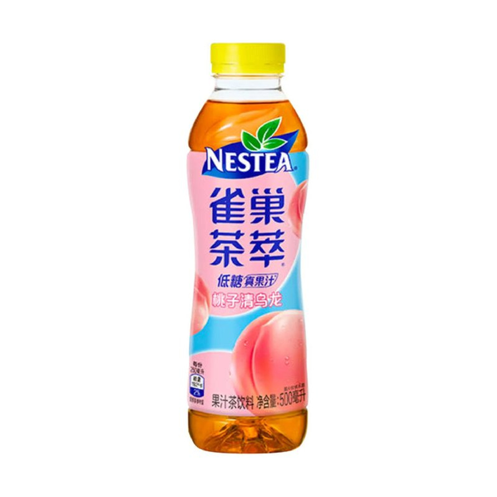 Напиток чайный "Nestea" зеленый чай "улун" со вкусом персика, 500 мл