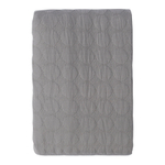 Покрывало стеганое solid dots серого цвета из коллекции essential, 230х250 см