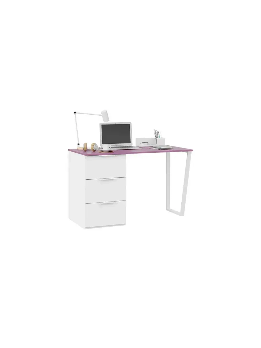 Стол письменный Белый 120х58,2х75,1 см