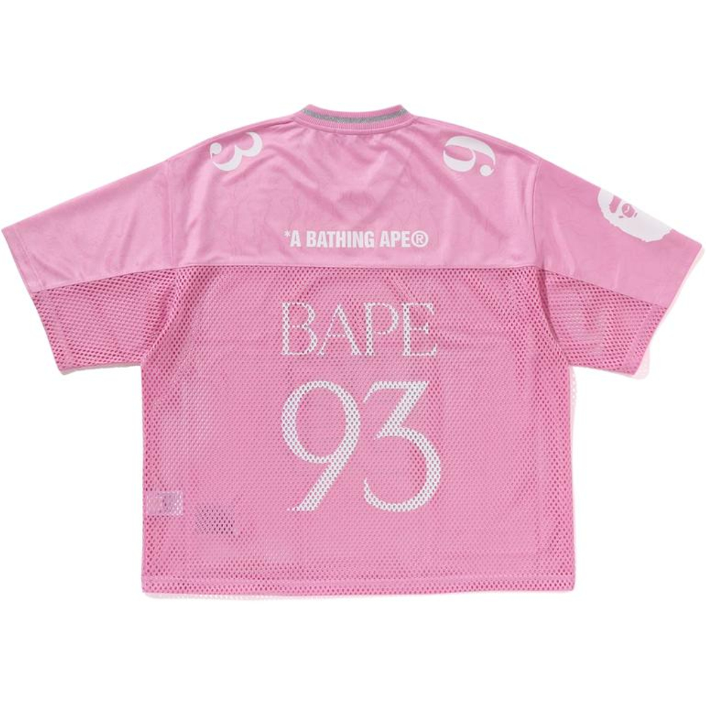 A Bathing Ape Line Camo Multi Logo Relaxed Fit Football Jersey