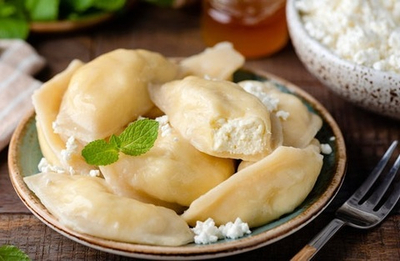 Вареники с творогом сладкие, 1кг