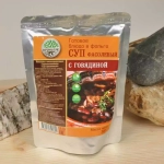 Готовое блюдо Суп фасолевый с говядиной 300 г Реторт-пакет (Кронидов)