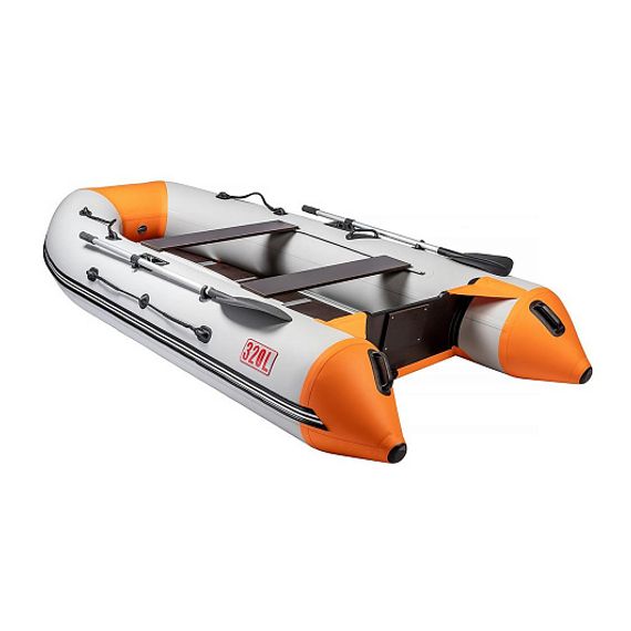 Лодка Тонар Алтай 320L (оранжевый/белый)