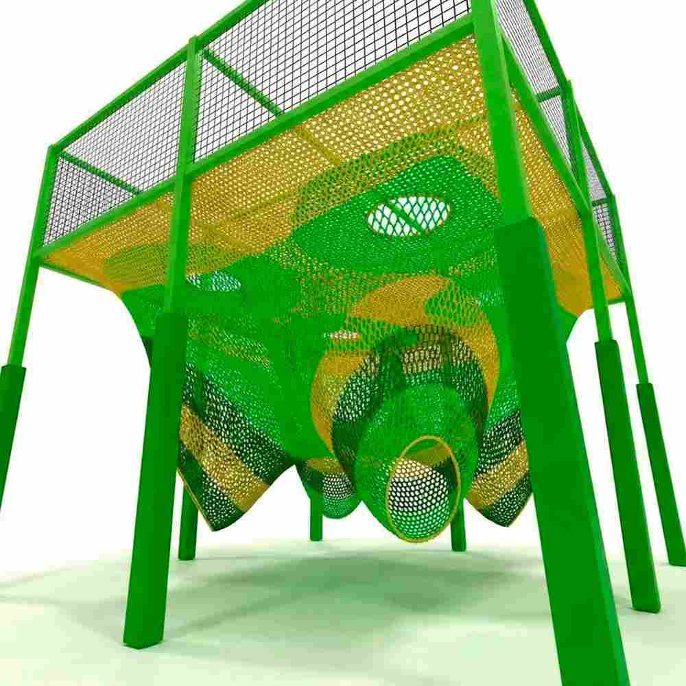 Верёвочный лабиринт «Лесная тайна» 5×5×5 м