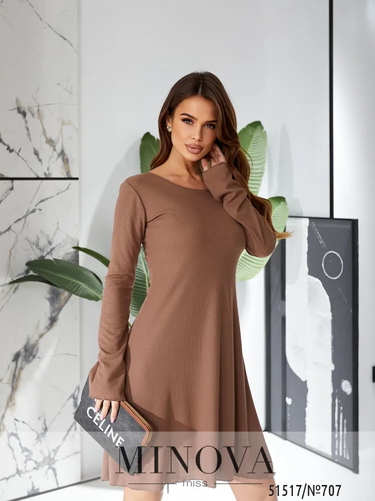 Платье 707-мокко Minova