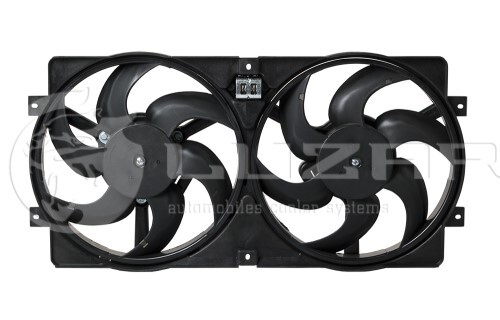 Вентилятор охл. радиат. с диффузором /2123/ (LUZAR)