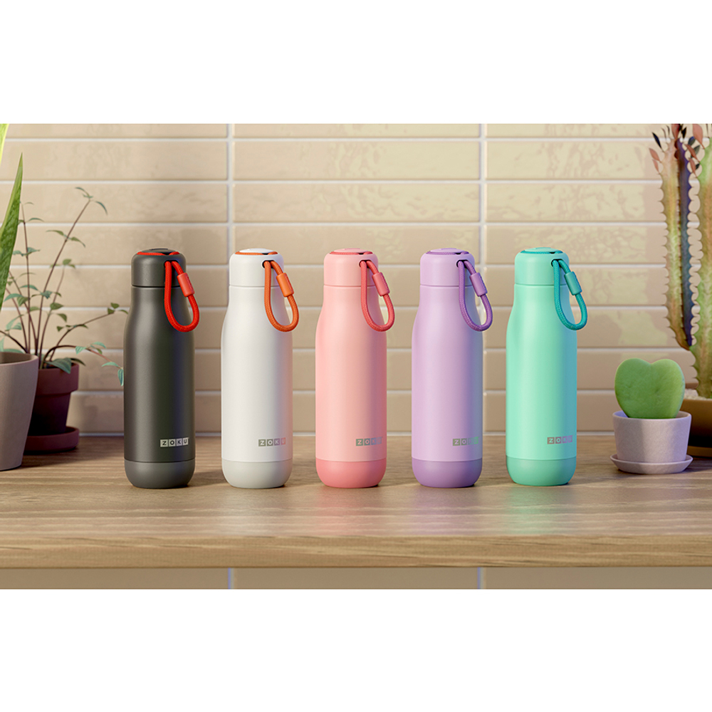 Термос 500мл Zoku белый