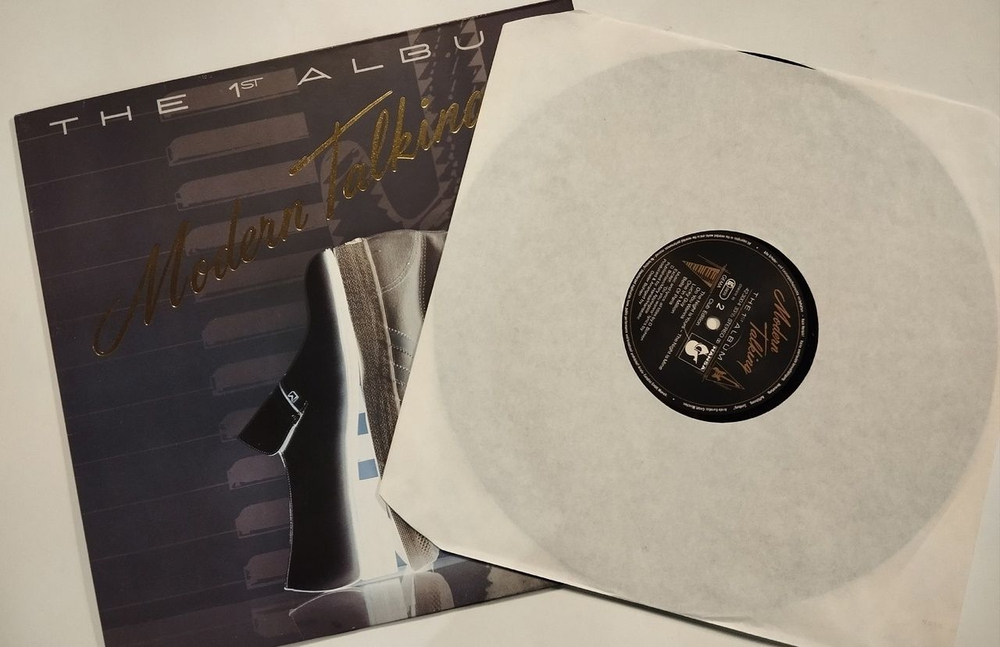 Винтажная виниловая пластинка LP Modern Talking The 1st Album (Germany 1985) (Club Edition)
