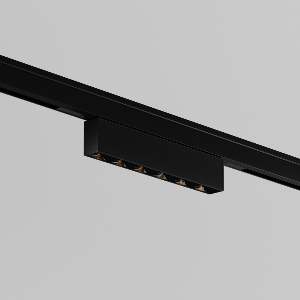 Магнитный трековый светильник Maytoni Points TR193-1-5W2.7K-M-B