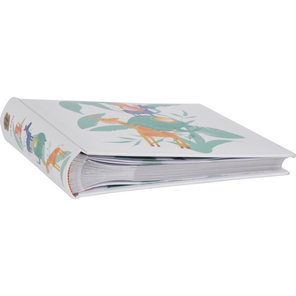 HENZO 98261 10x15/200 фото SAFARI KID ( белый, детский ) ф/альбом