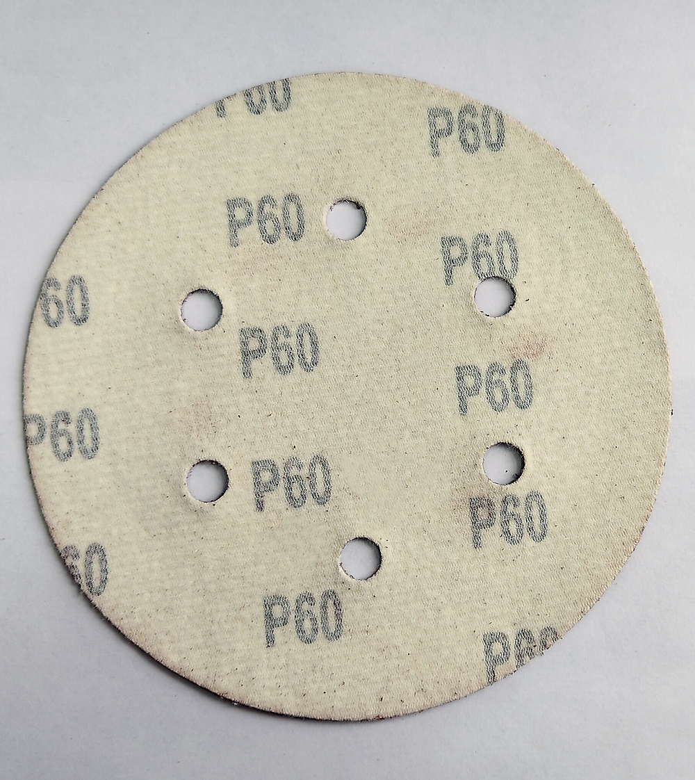 150мм А60 (14А 25/Р60) диск самозацепляющийся с отверстиями TSUNAMI (10 шт.)