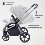 Детская коляска Rant Flex Therm Soft 2 в 1 Stone Grey