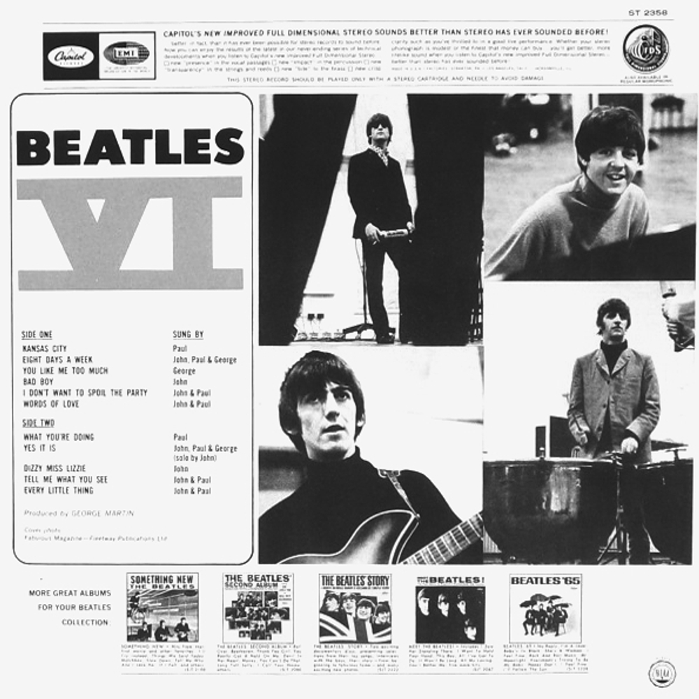 The Beatles / Beatles VI (Mono & Stereo)(CD)