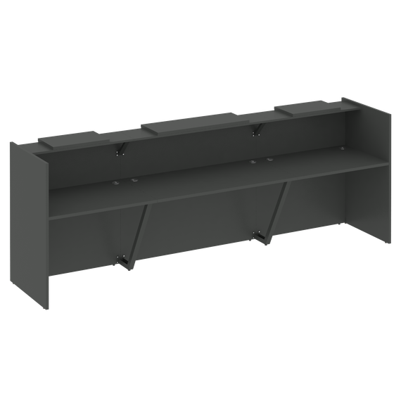 Onix Ресепшн O.R-K-14 Антрацит 3390*766*1187