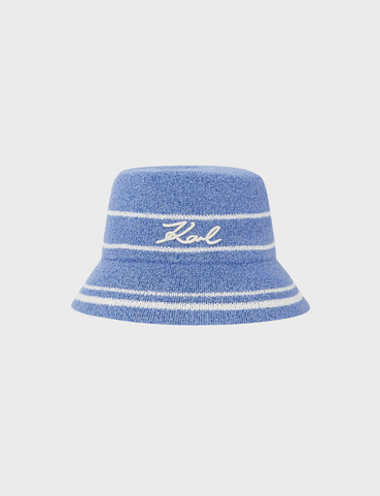 Панама KARL LAGERFELD K/Signature Logo Bucket Hat