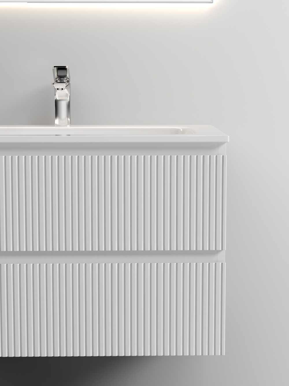 Тумба с раковиной Sancos Snob T 80 см SNT80W bianco