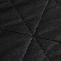 Велюровое покрывало в клетку OVL047