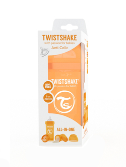 Антиколиковая бутылочка Twistshake для кормления 260 мл.