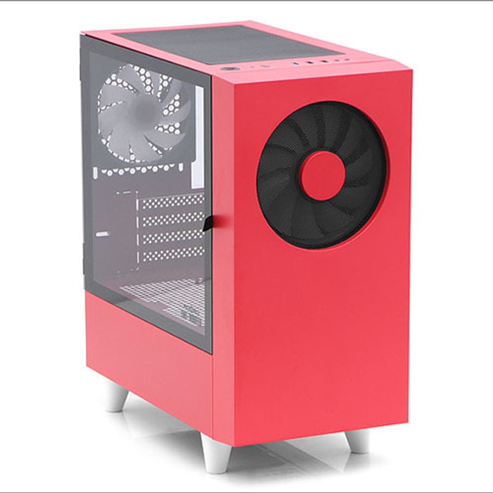 Корпус WIZMAX EM1 Woofer Red, без БП