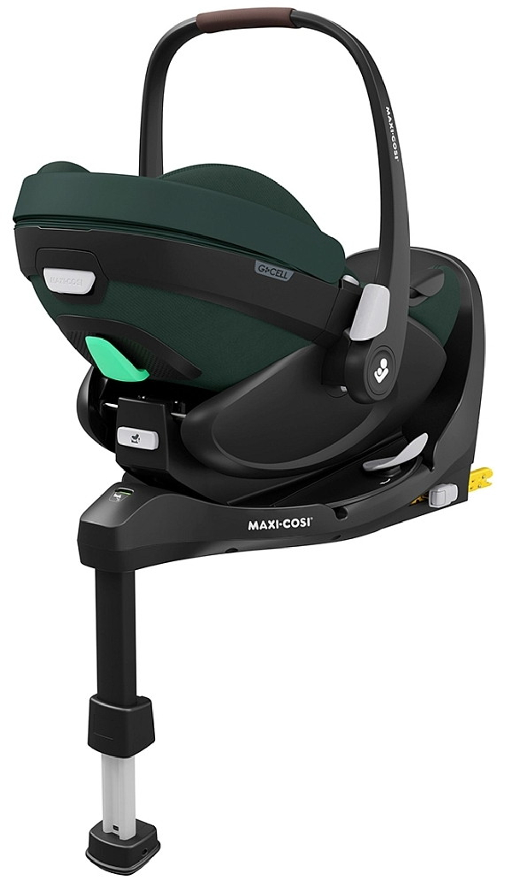 Коляска детская Maxi-Cosi Oxford Plus 3 в 1 с автокреслом Pebble 360 Pro Twillic Green 1978470110 Twillic Truffle/Трюфель