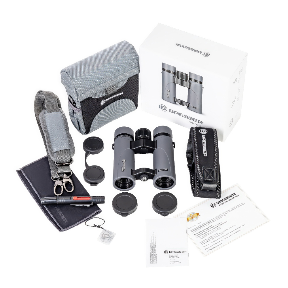 Бинокль Bresser Pirsch ED 8x34 - Комплект поставки