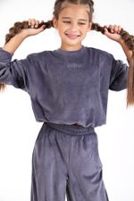 Костюм для девочки Вита-2 Виотекс СЕРЫЙ