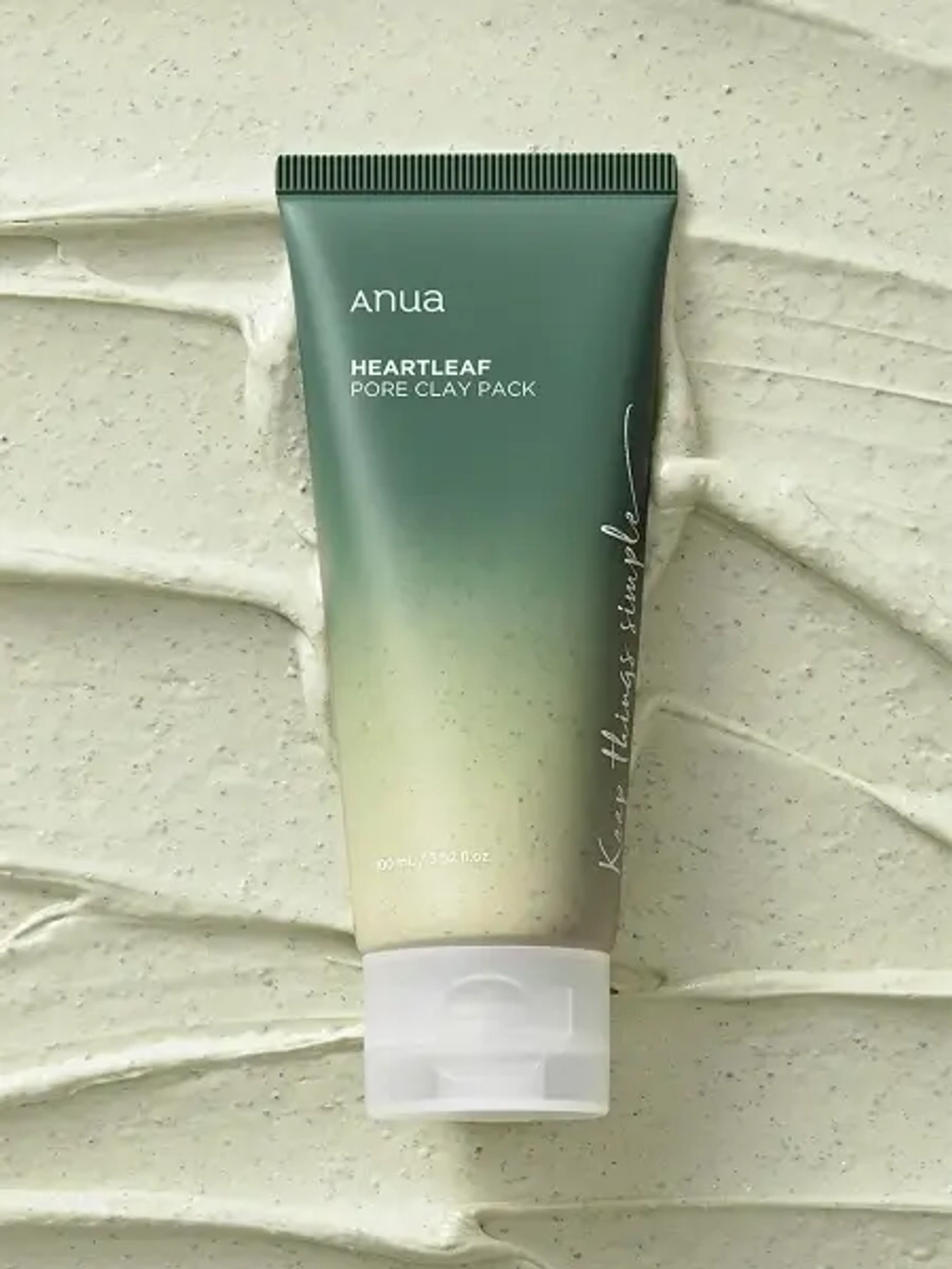 ANUA Маска глиняная для очищения пор с хауттюйнией Heartleaf Pore Clay Pack (100 мл)