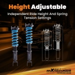 MaXpeedingrods T6 Coilovers Damper Adjustable Kit подходит для автомобиля Audi A8 Quattro 2004-2010