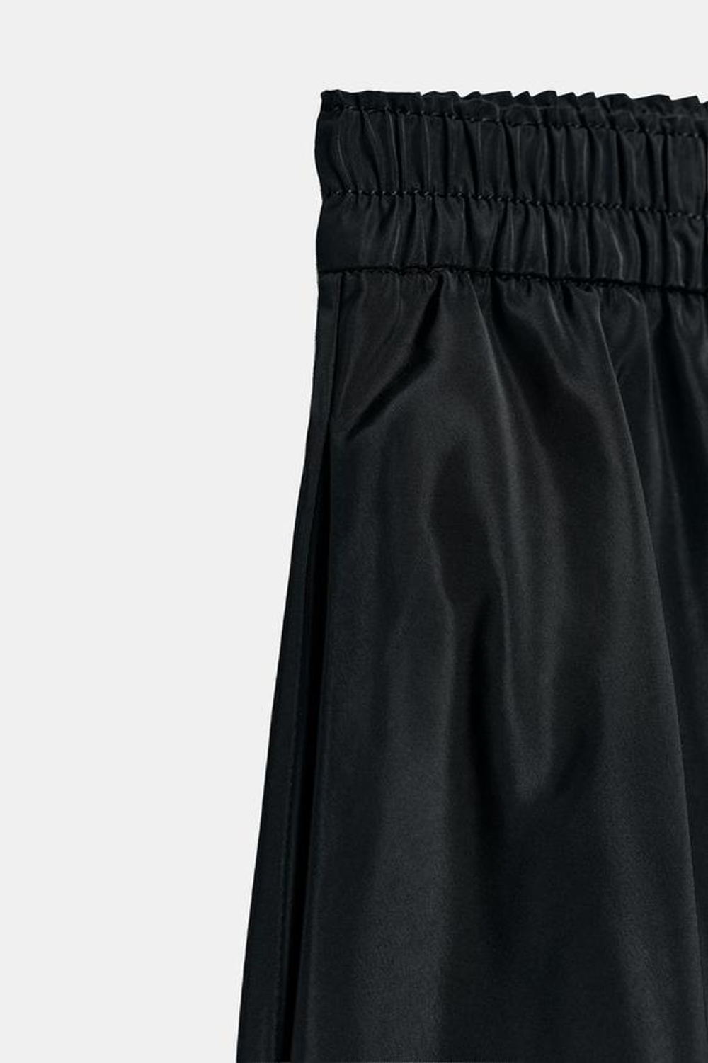 ZARA ЮБКА МИДИ — ZW COLLECTION, ЧЕРНЫЙ