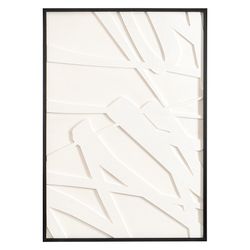 Панно декоративное с эффектом 3D Minimalism, с черной рамой, 70х100 см