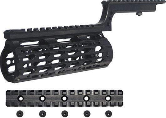 Свободно передвигаемая рельсовая система для M16/M4/AR15