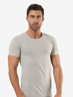 Футболка мужскиая В1025 (О) СЕРАЯ