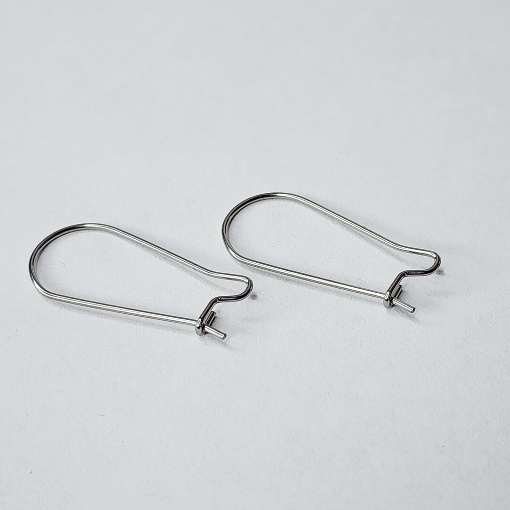 Ювелирные швензы, сталь, размер 25мм, цена за пару