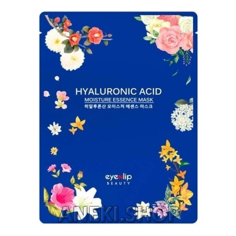 Маска для лица тканевая с гиалуроновой кислотой 25 мл Eyenlip Moisture Essence Mask Hyaluronic Acid