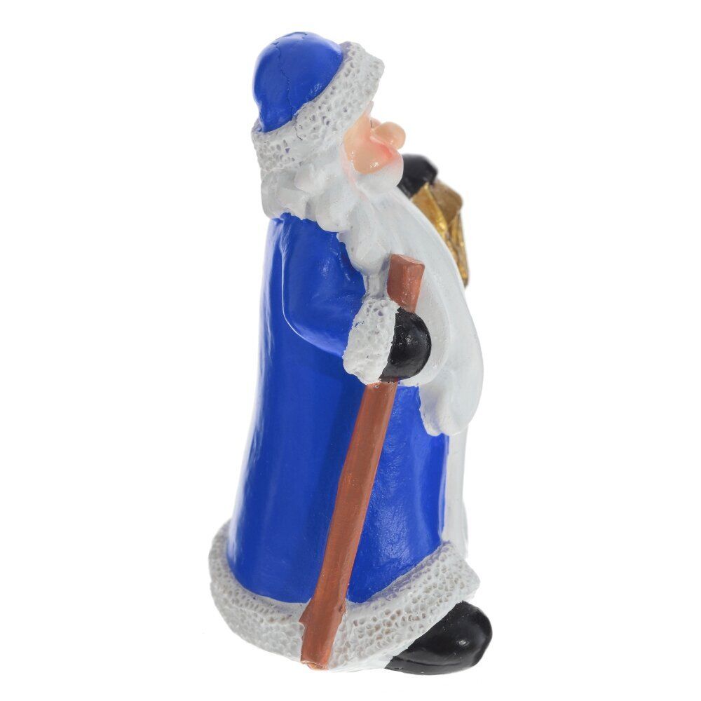 GAEM Фигурка декоративная "Дед мороз", L5 W3 H7 см, 2в.