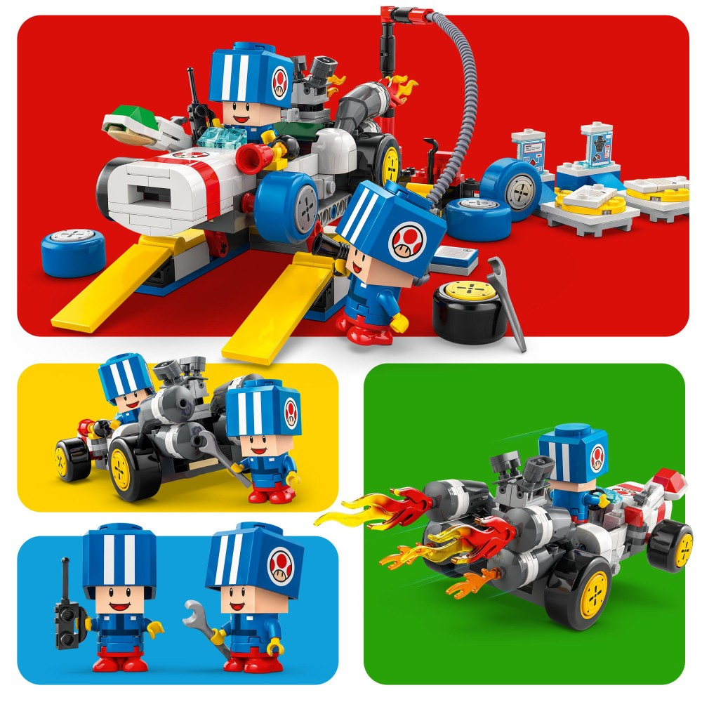LEGO Super Mario - Mario Kart – Гриб и его гараж 72035