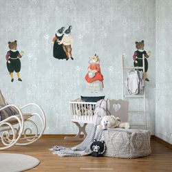 Бесшовная фреска ECO текстиль JEAN-MARI, 2,7 м (Ширина 4 м)