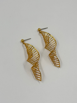 Серьги завитки