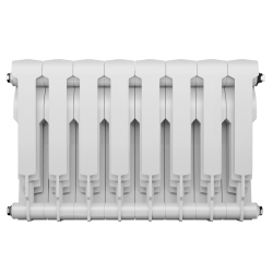 Радиатор биметаллический белый BiLiner 350 Bianco 8 секции